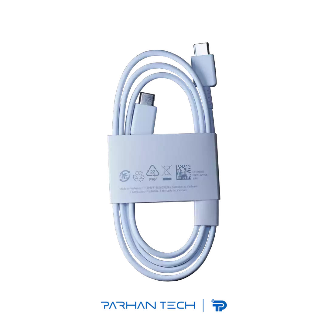 کابل شارژ سامسونگ C به Type-C اصلی (روکارتنی) کابل شارژ سامسونگ C به Type-C اصلی (روکارتنی)