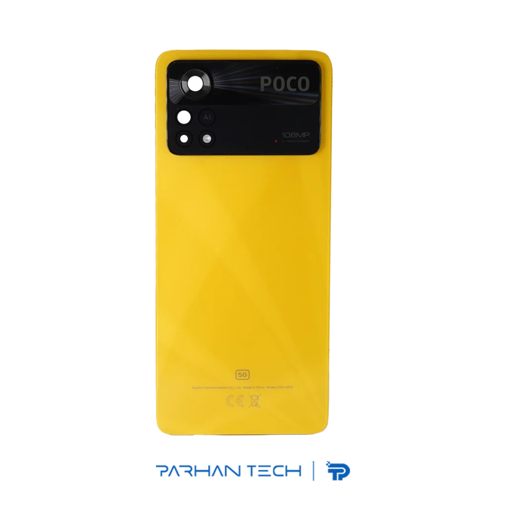 درب پشت گوشی شیائومی اصلی Poco X4 Pro