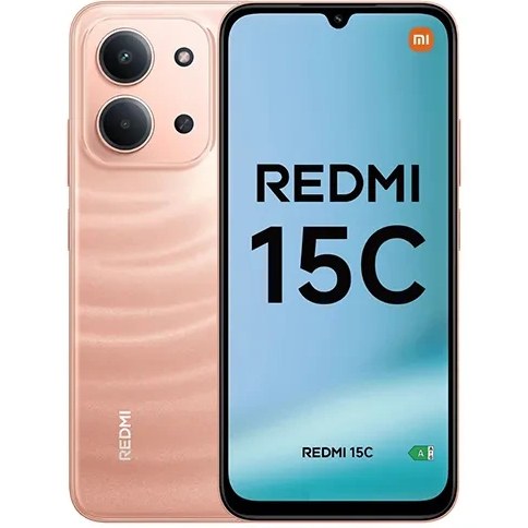 گوشی موبایل Redmi 15C -کارکرده دو سیم کارت ظرفیت 256 گیگابایت رنگ ORANGE