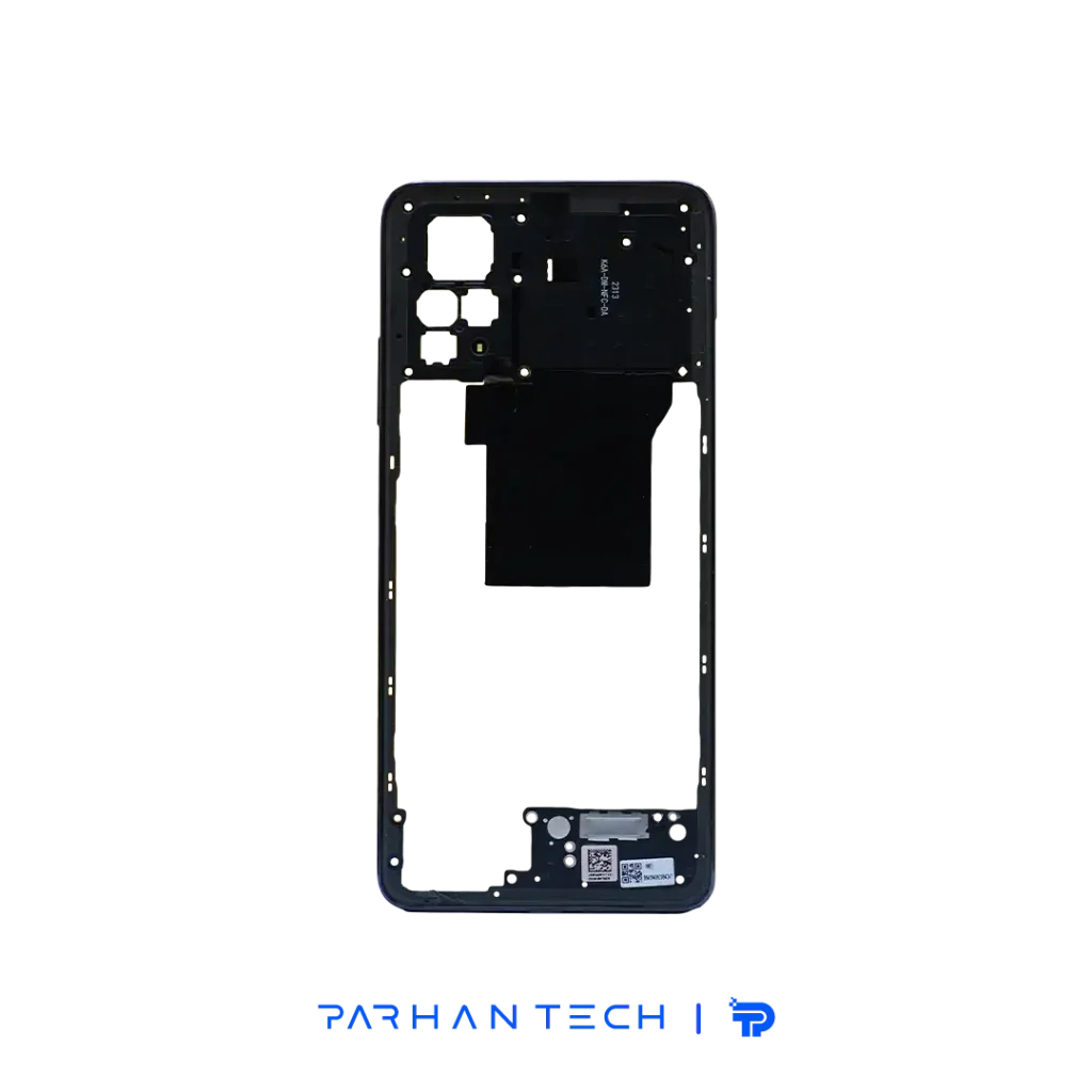 شاسی وسط گوشی شیائومی اصلی Redmi Note 12 Pro- خاکستری