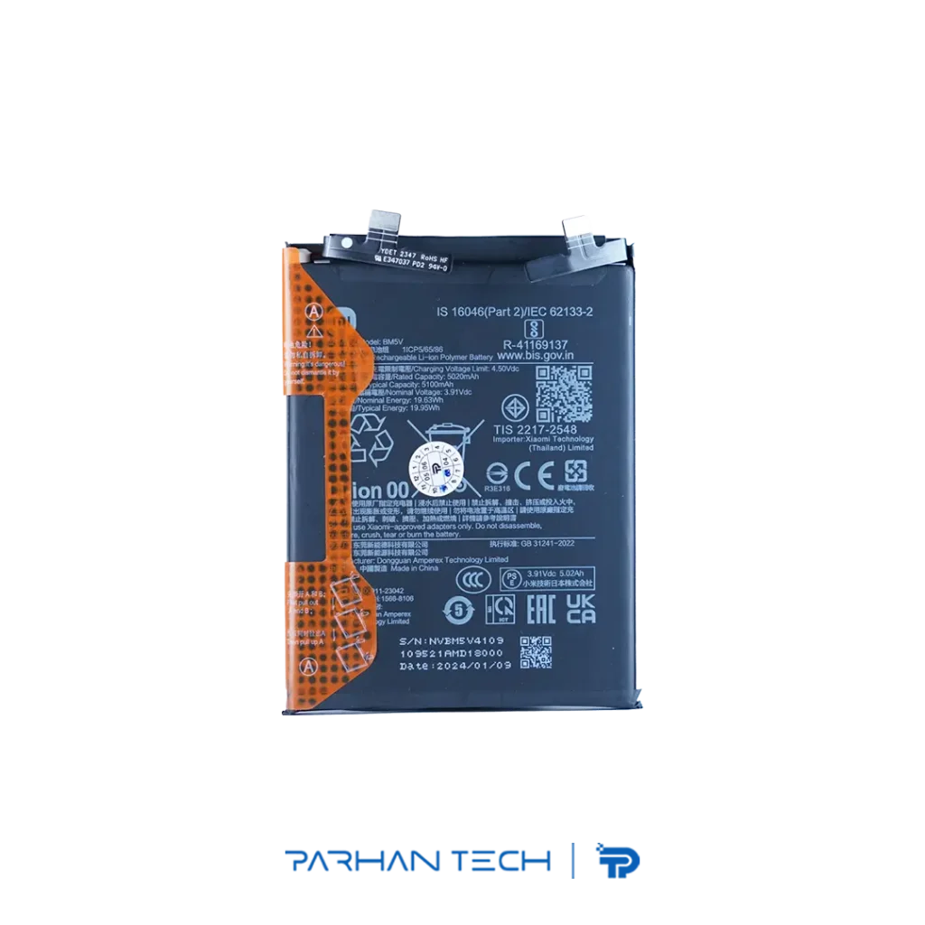 خرید باتری گوشی شیائومی Poco X6 کد فنی BM5V