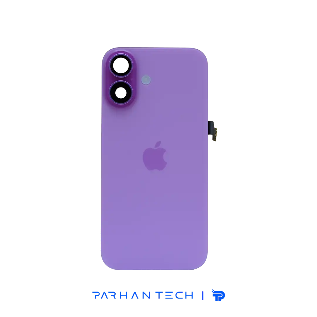درب پشت گوشی IPHONE 16- رنگ بنفش درب پشت گوشی IPHONE 16- رنگ بنفش