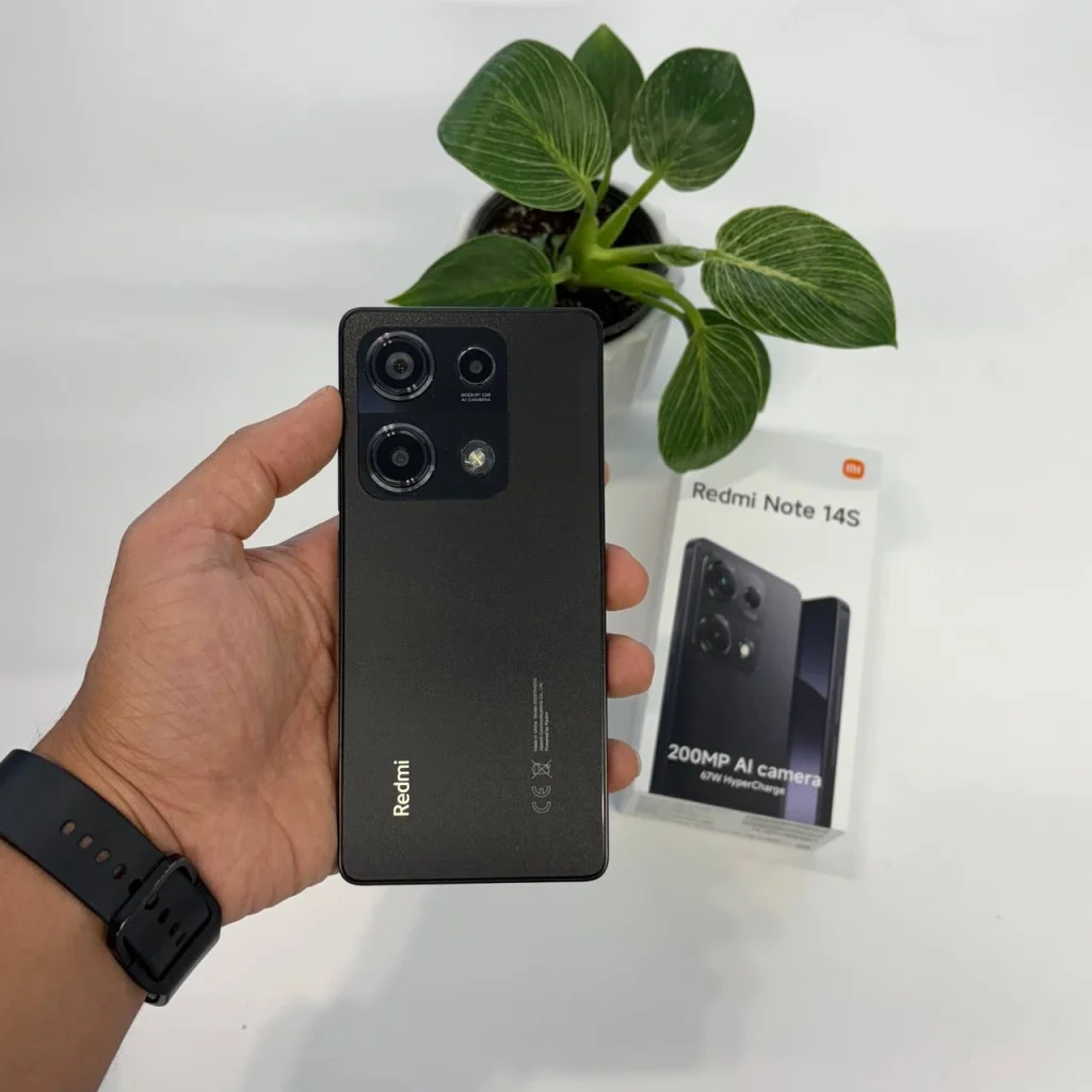 قیمت گوشی موبایل Redmi Note 14s -کارکرده دو سیم کارت ظرفیت 256 گیگابایت رنگ Black