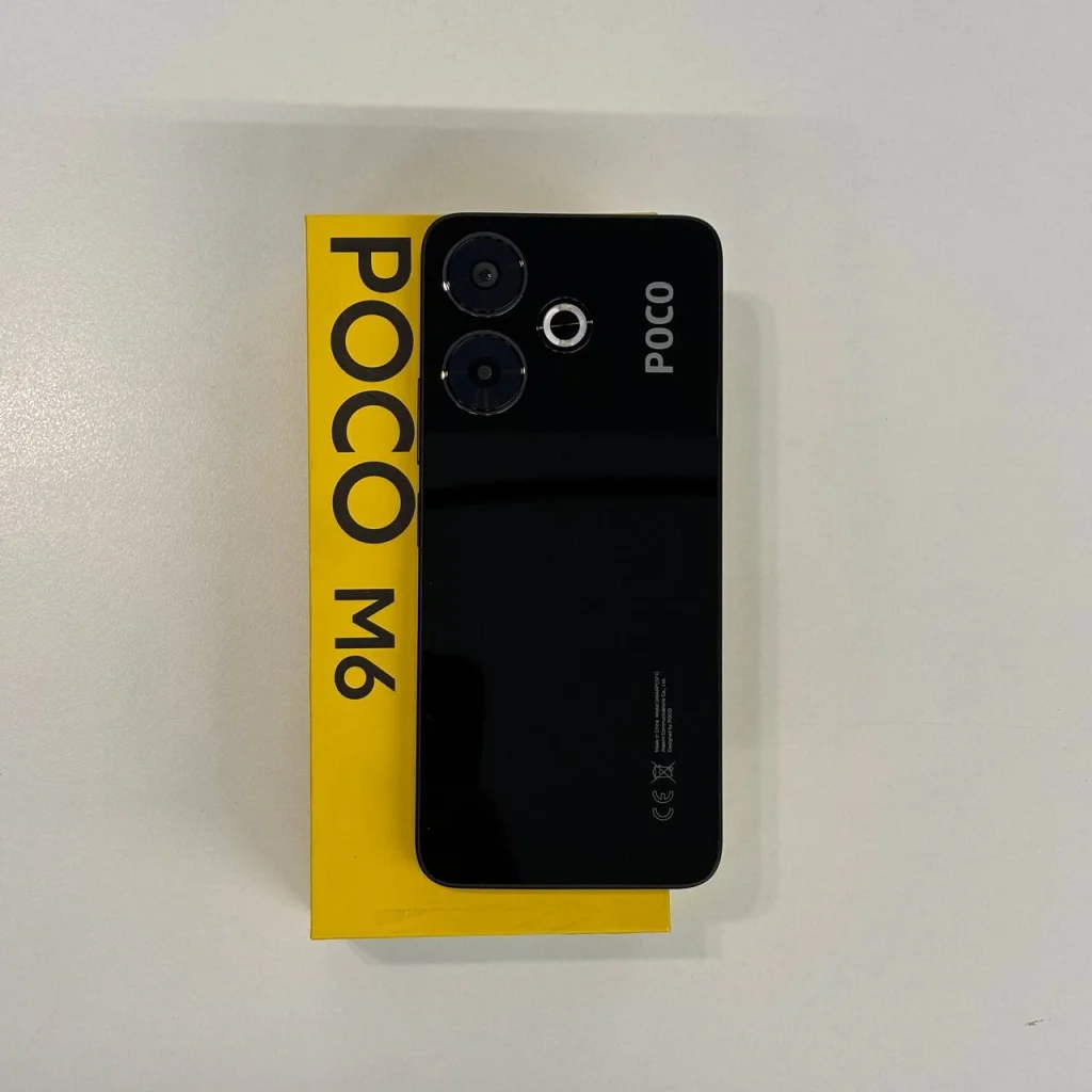 قیمت گوشی موبایل Poco M6 -کارکرده دو سیم کارت ظرفیت 256 گیگابایت رنگ Black