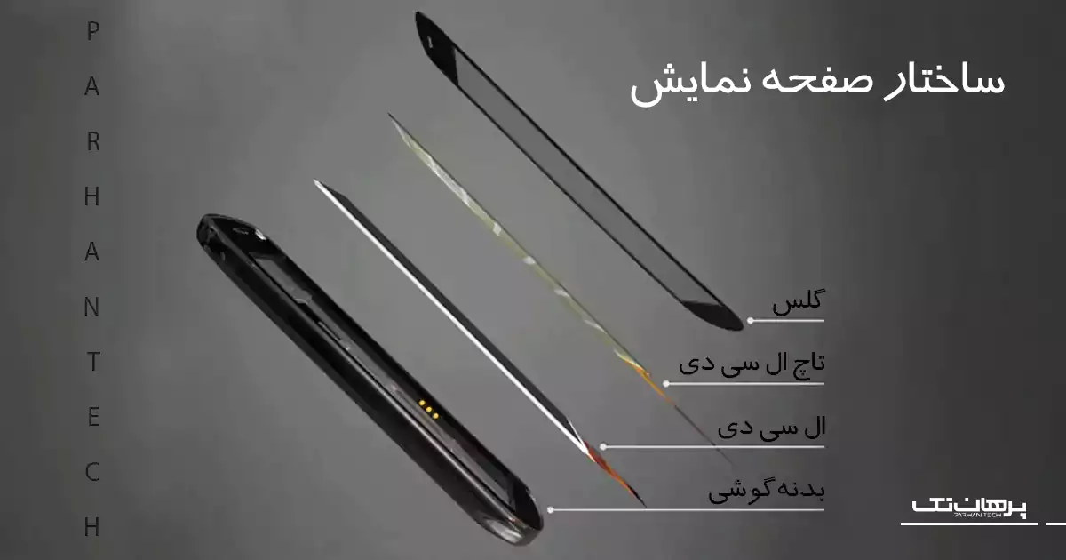 تاچ ال سی دی اصلی